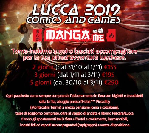 Copertina articolo: Lucca Comics & Games: Edizione 2019