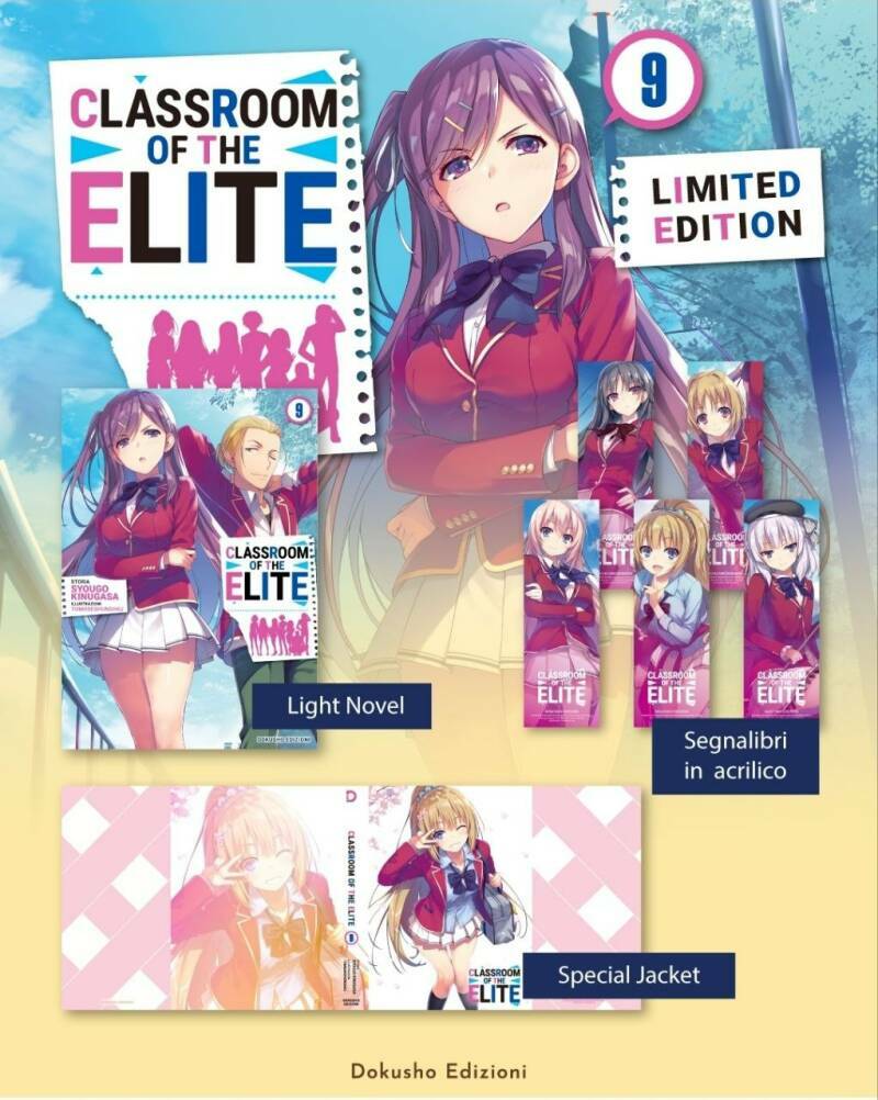 PREORDINA ORA Classroom Of The Elite 9 Limited Edition